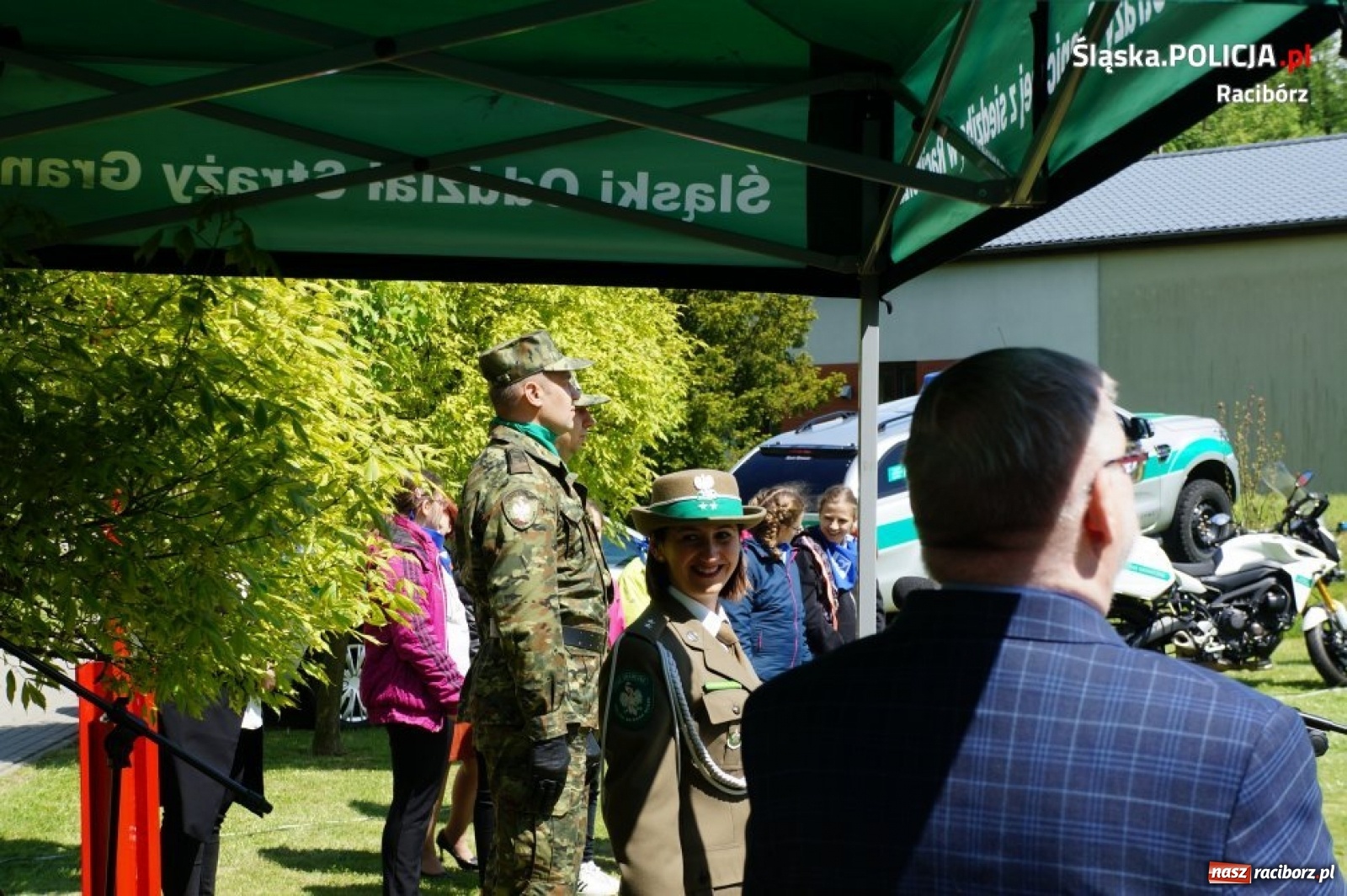 Zdjęcie w galerii na portalu naszraciborz.pl: W Raciborzu świętowano 30-lecie Straży Granicznej wiadomości z regionu