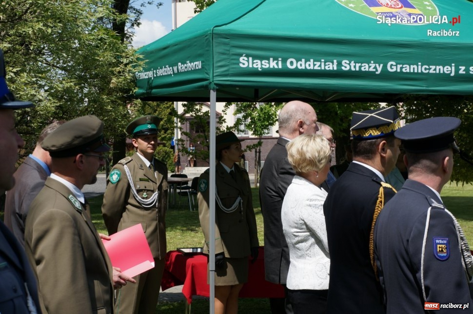 Zdjęcie w galerii na portalu naszraciborz.pl: W Raciborzu świętowano 30-lecie Straży Granicznej wiadomości z regionu