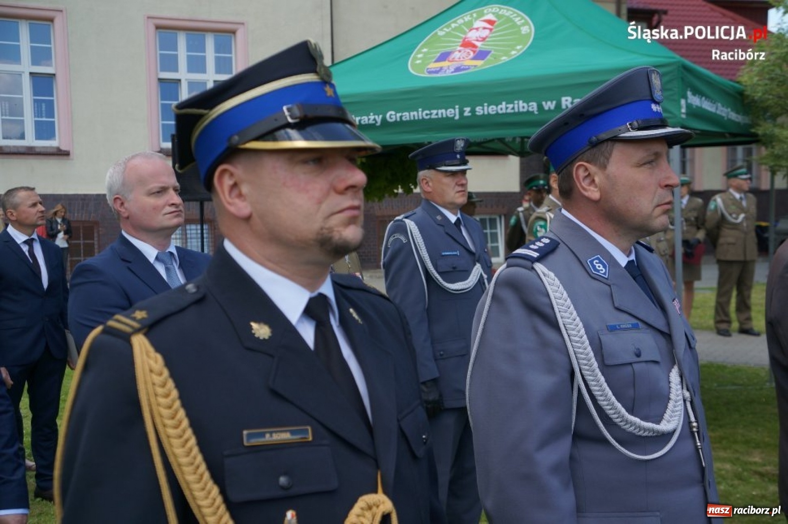 Zdjęcie w galerii na portalu naszraciborz.pl: W Raciborzu świętowano 30-lecie Straży Granicznej wiadomości z regionu