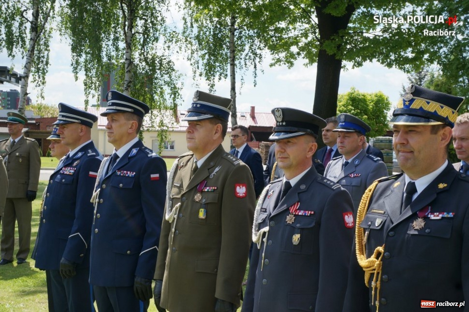 Zdjęcie w galerii na portalu naszraciborz.pl: W Raciborzu świętowano 30-lecie Straży Granicznej wiadomości z regionu