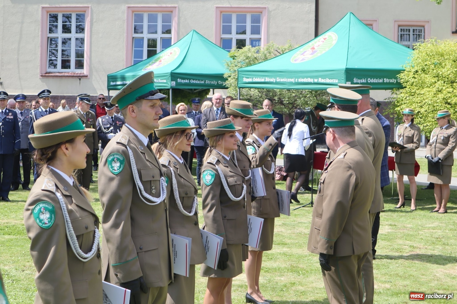 Zdjęcie w galerii na portalu naszraciborz.pl: W Raciborzu świętowano 30-lecie Straży Granicznej wiadomości z regionu
