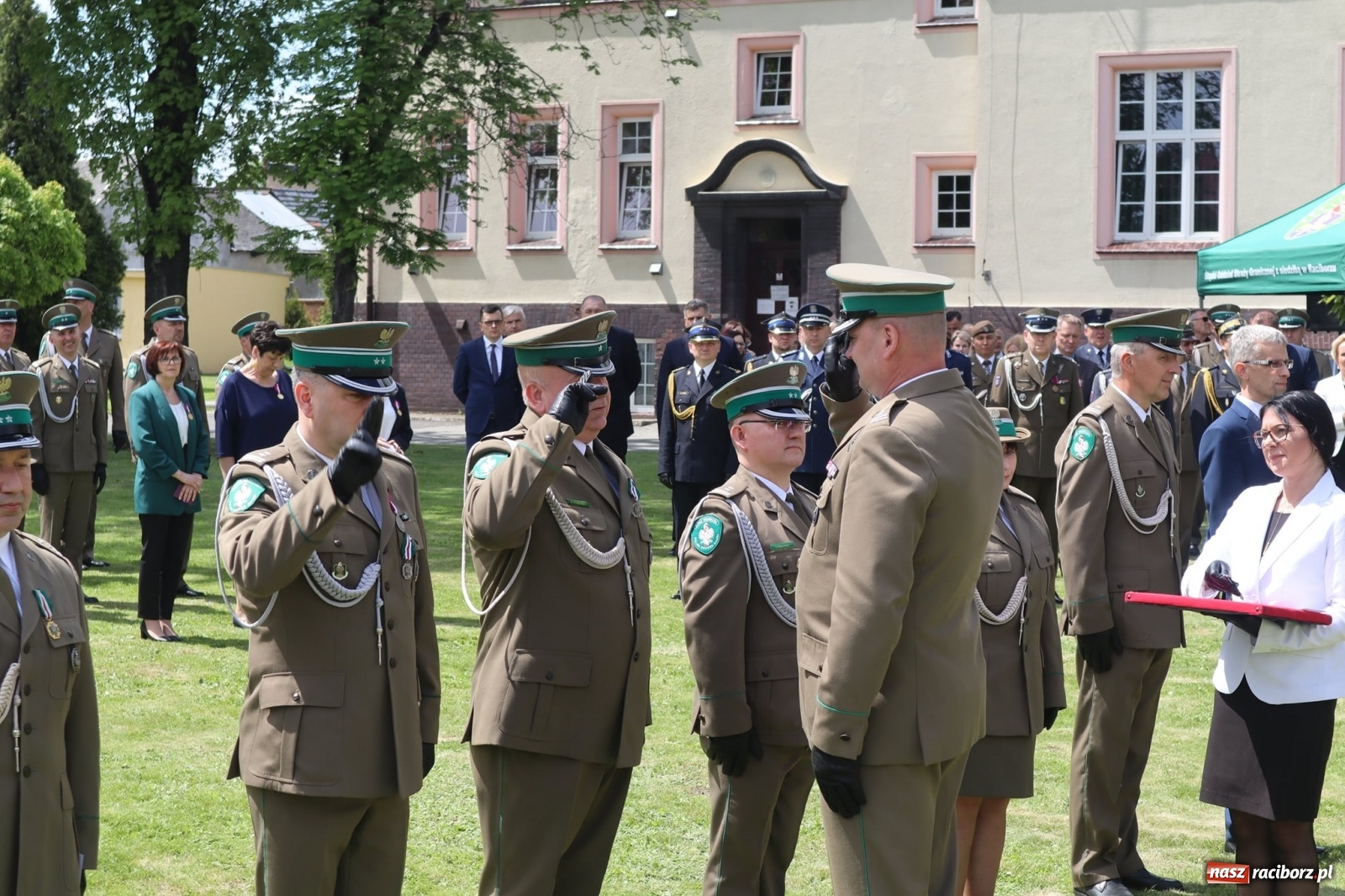 Zdjęcie w galerii na portalu naszraciborz.pl: W Raciborzu świętowano 30-lecie Straży Granicznej wiadomości z regionu