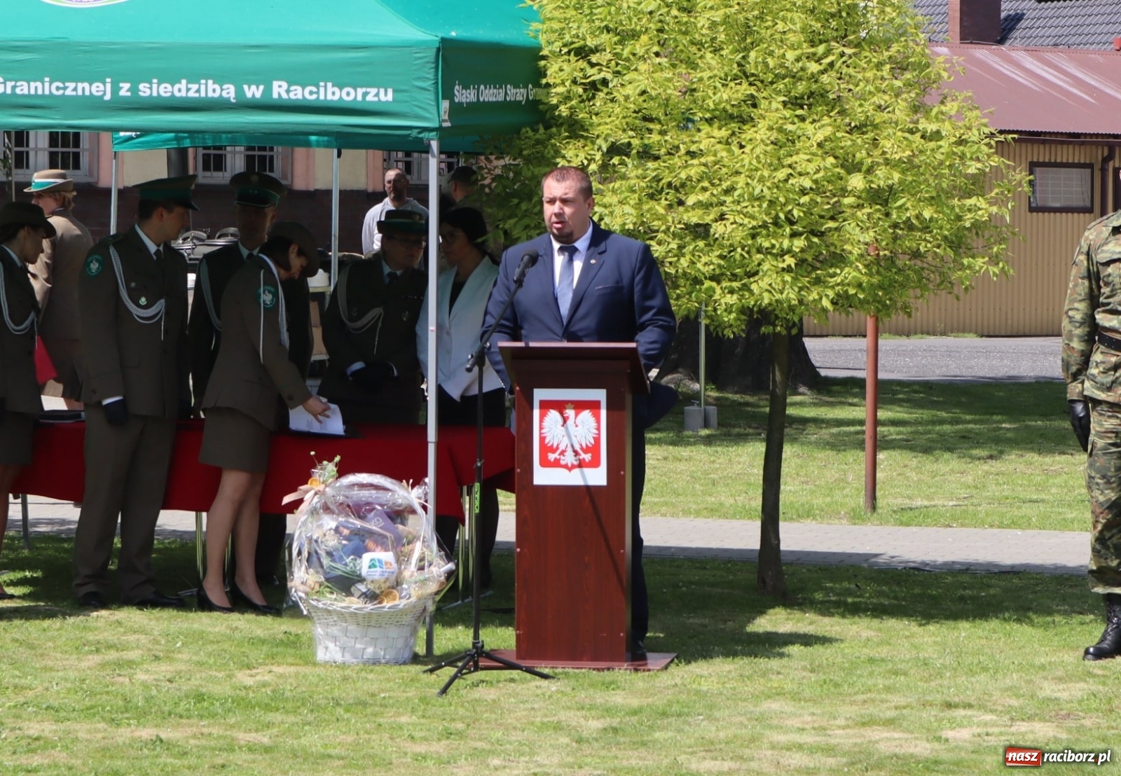 Zdjęcie w galerii na portalu naszraciborz.pl: W Raciborzu świętowano 30-lecie Straży Granicznej wiadomości z regionu