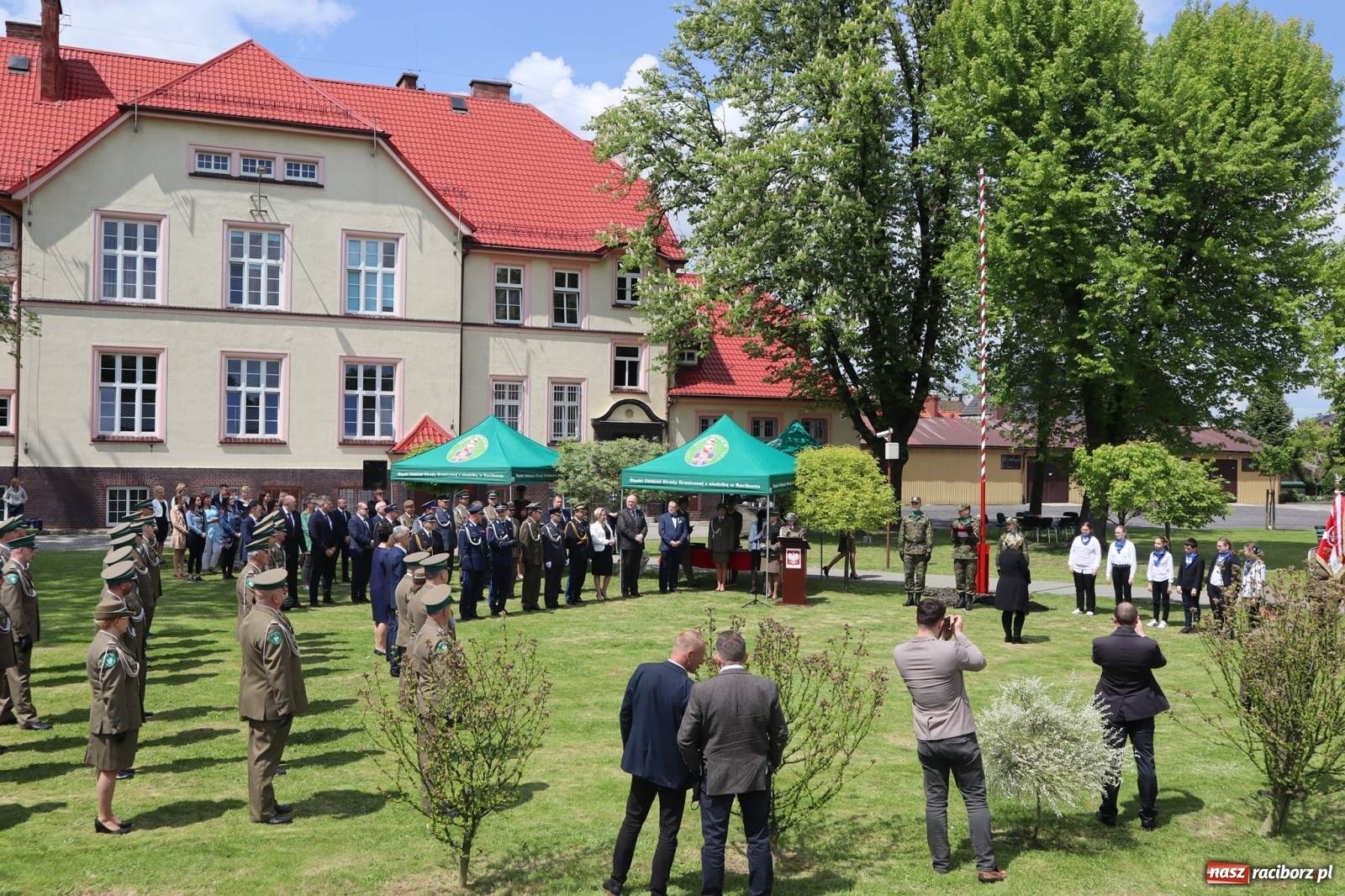 Zdjęcie w galerii na portalu naszraciborz.pl: W Raciborzu świętowano 30-lecie Straży Granicznej wiadomości z regionu