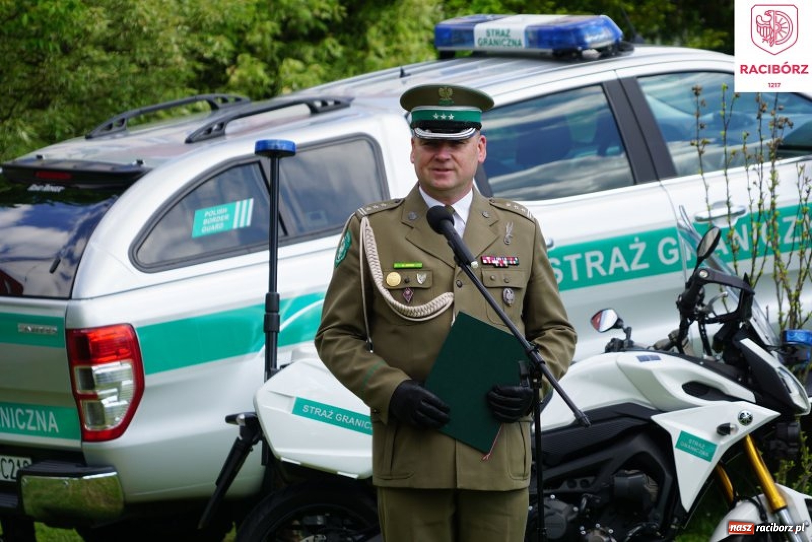 Zdjęcie w galerii na portalu naszraciborz.pl: W Raciborzu świętowano 30-lecie Straży Granicznej wiadomości z regionu