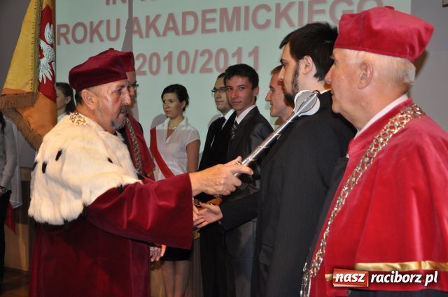 Zdjęcie w galerii na portalu naszraciborz.pl: Nowy rok akademicki rozpoczęty wiadomości z regionu