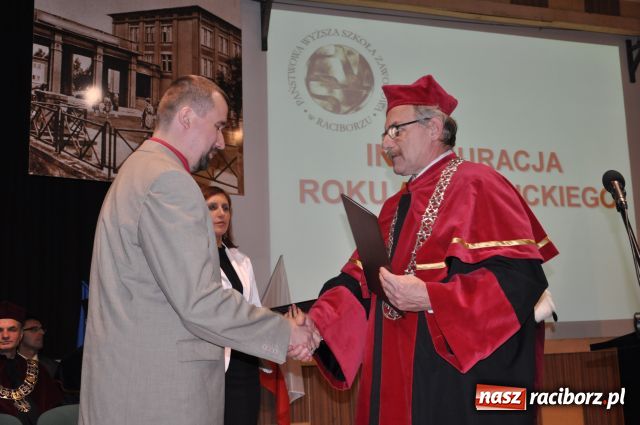 Zdjęcie w galerii na portalu naszraciborz.pl: Nowy rok akademicki rozpoczęty wiadomości z regionu