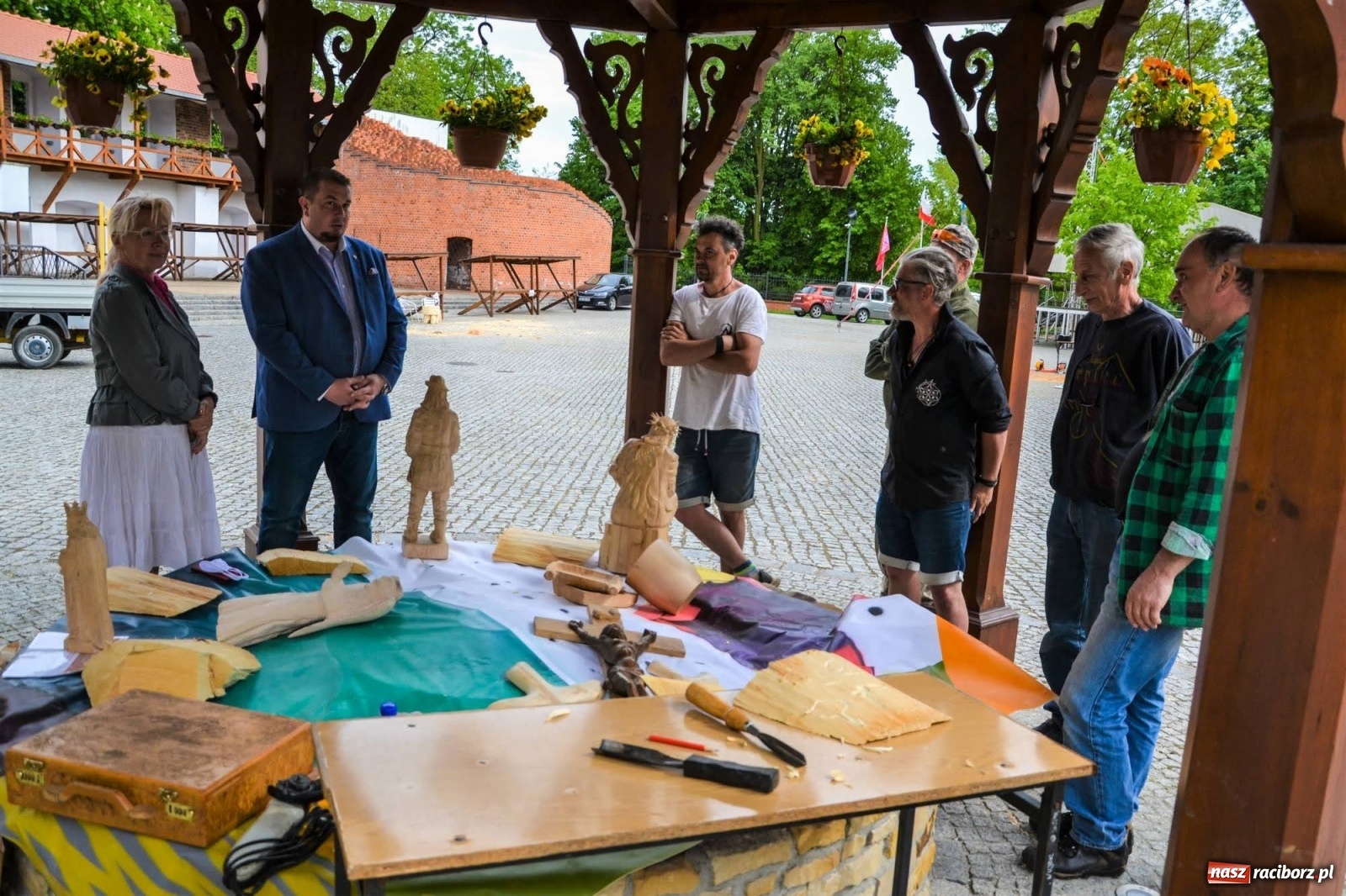 Zdjęcie w galerii na portalu naszraciborz.pl: Władcy Raciborza wrócili na zamek wiadomości z regionu