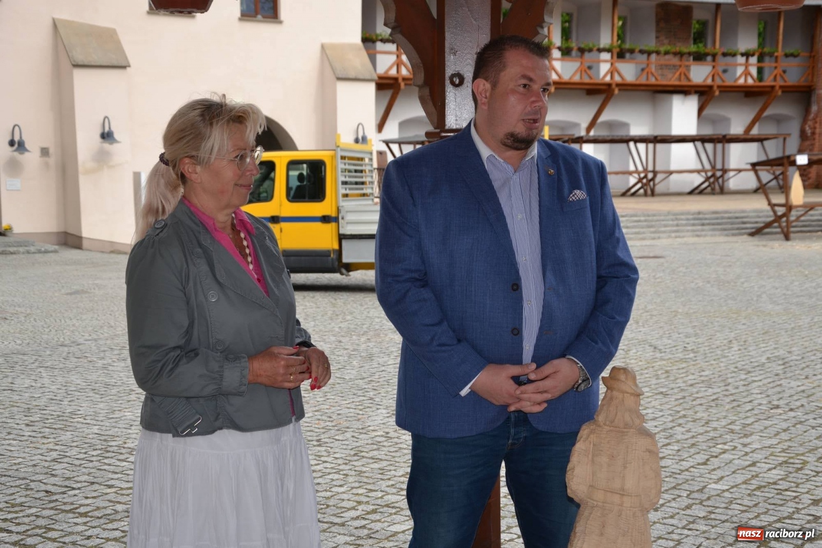 Zdjęcie w galerii na portalu naszraciborz.pl: Władcy Raciborza wrócili na zamek wiadomości z regionu