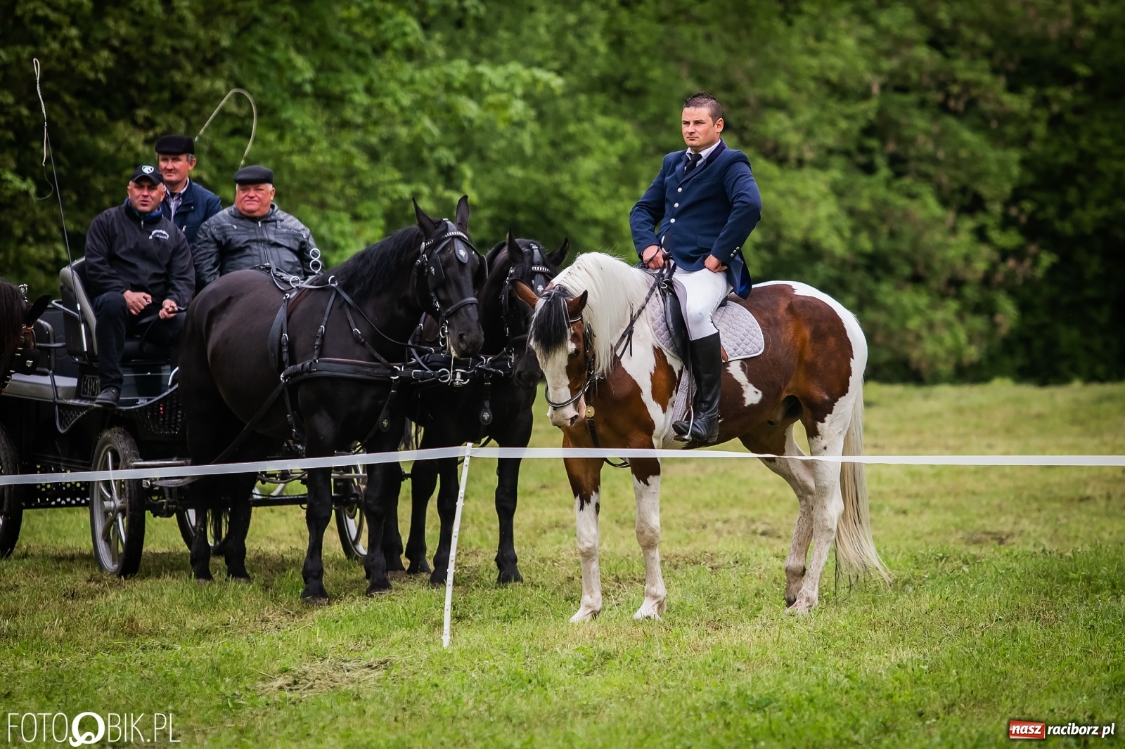 Zdjęcie w galerii na portalu naszraciborz.pl: Konna rywalizacja w Łubowicach [FOTO] wiadomości z regionu