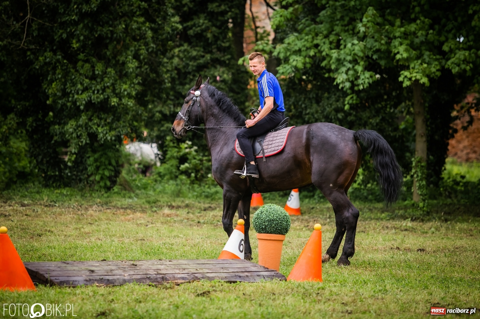 Zdjęcie w galerii na portalu naszraciborz.pl: Konna rywalizacja w Łubowicach [FOTO] wiadomości z regionu
