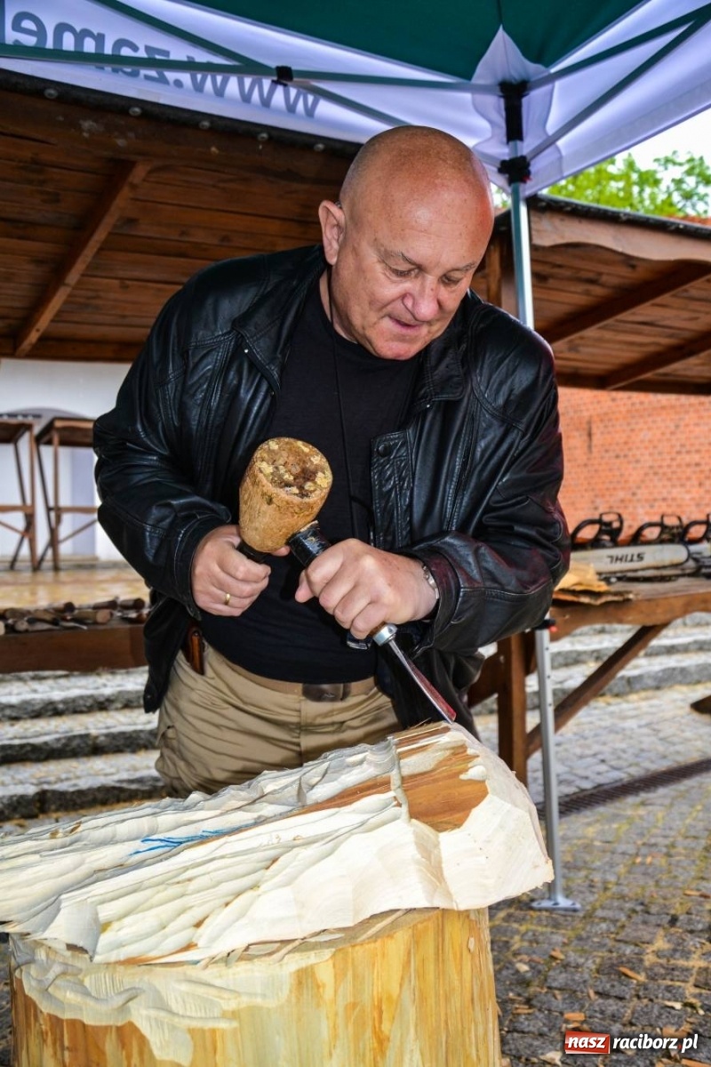 Zdjęcie w galerii na portalu naszraciborz.pl: Warsztaty z rzeźbiarzami zakończyły I plener rzeźbiarski wiadomości z regionu