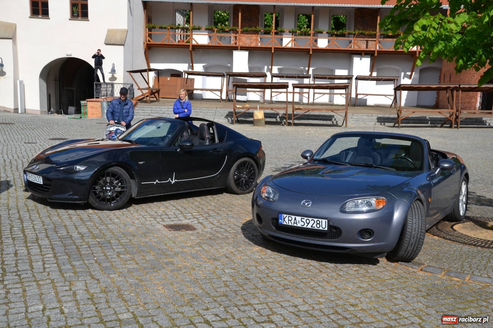 Zdjęcie w galerii na portalu naszraciborz.pl: Racibórz-Tworków. Zlot Mazd MX-5 wiadomości z regionu