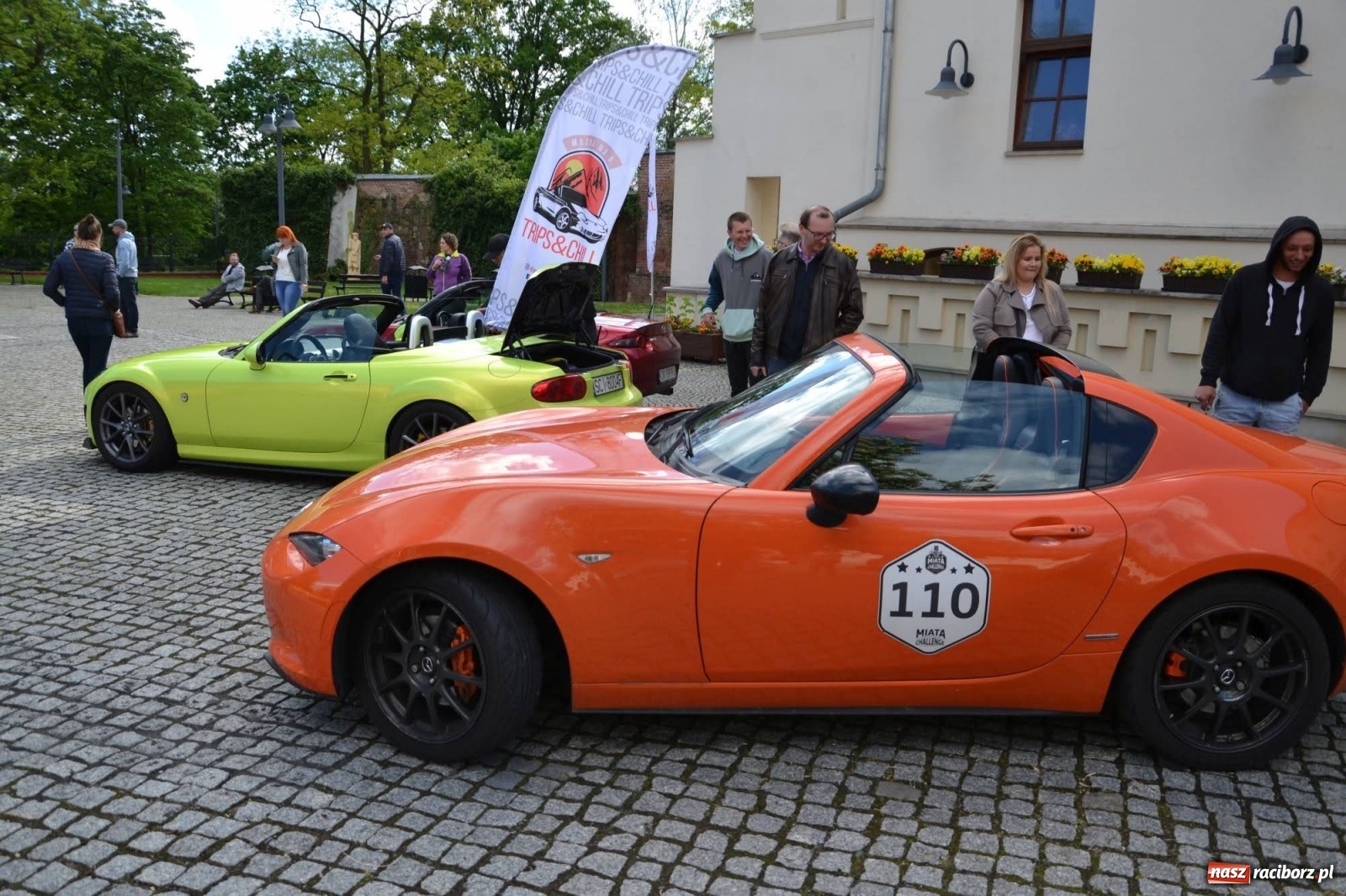 Zdjęcie w galerii na portalu naszraciborz.pl: Racibórz-Tworków. Zlot Mazd MX-5 wiadomości z regionu