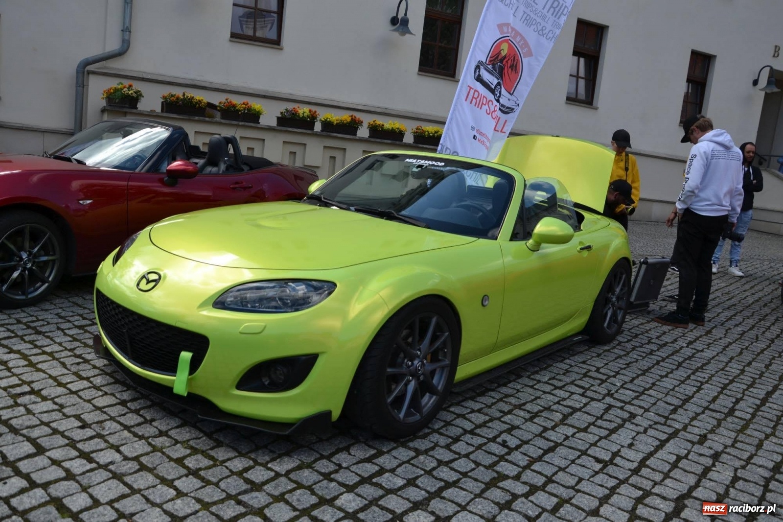Zdjęcie w galerii na portalu naszraciborz.pl: Racibórz-Tworków. Zlot Mazd MX-5 wiadomości z regionu