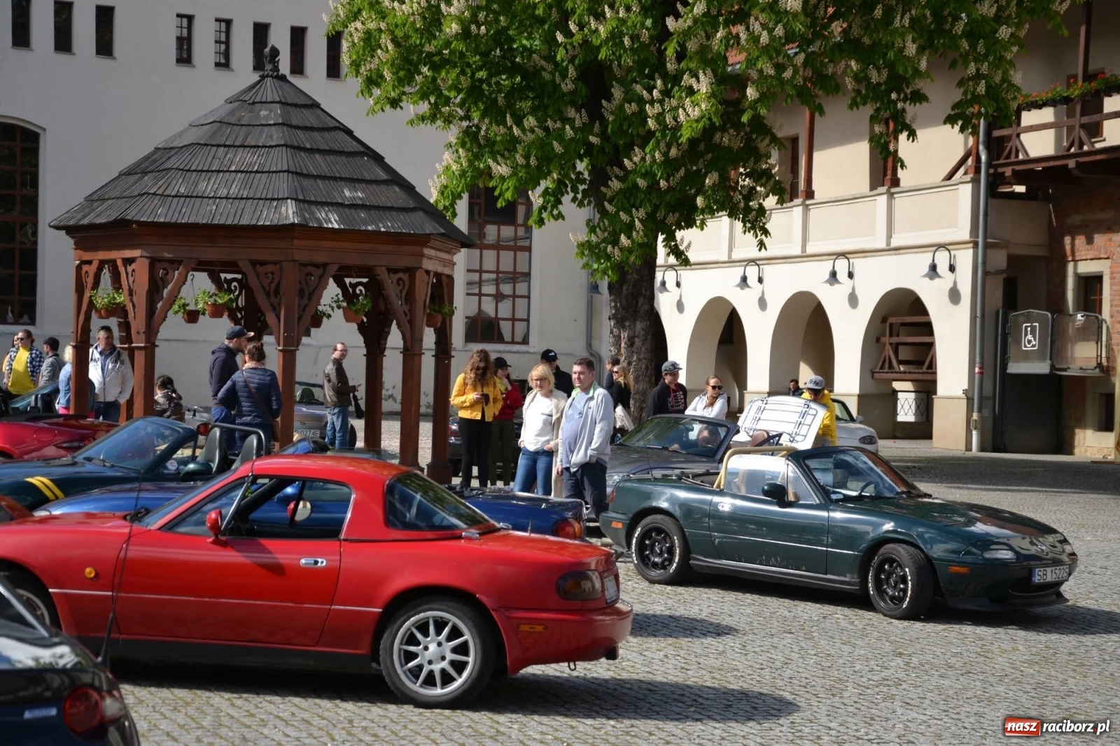 Zdjęcie w galerii na portalu naszraciborz.pl: Racibórz-Tworków. Zlot Mazd MX-5 wiadomości z regionu