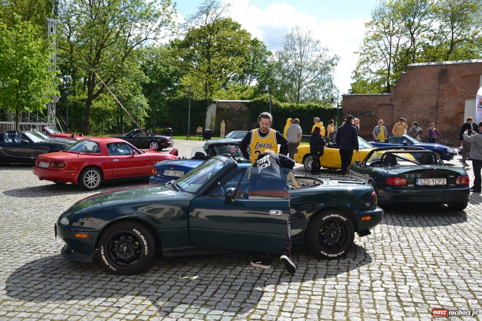 Zdjęcie w galerii na portalu naszraciborz.pl: Racibórz-Tworków. Zlot Mazd MX-5 wiadomości z regionu