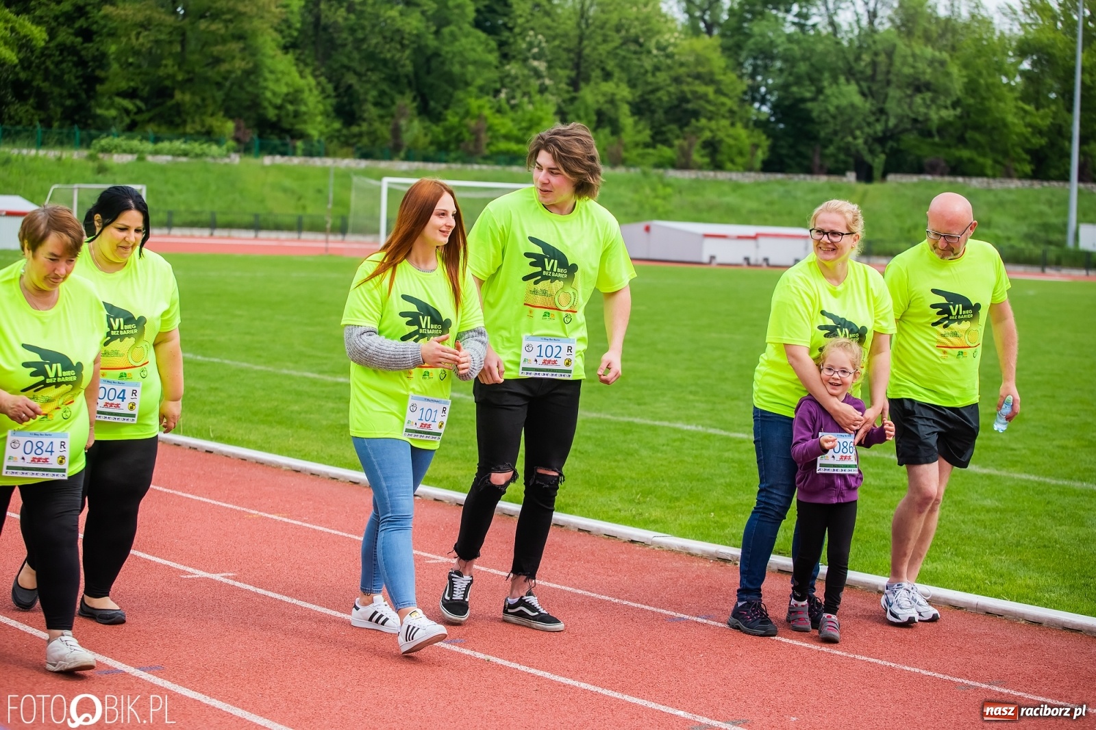 Zdjęcie w galerii na portalu naszraciborz.pl: VI Bieg Bez Barier im. Jurka Wiśniewskiego wiadomości z regionu