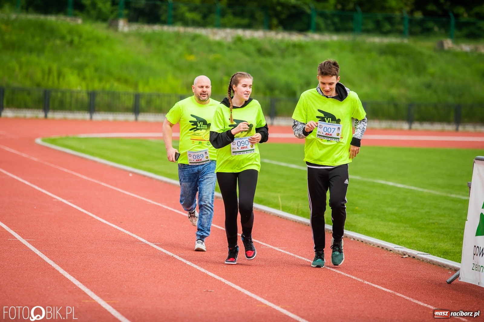 Zdjęcie w galerii na portalu naszraciborz.pl: VI Bieg Bez Barier im. Jurka Wiśniewskiego wiadomości z regionu