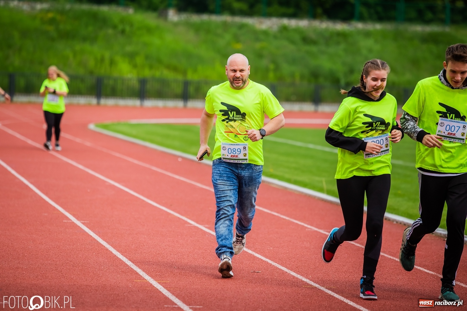 Zdjęcie w galerii na portalu naszraciborz.pl: VI Bieg Bez Barier im. Jurka Wiśniewskiego wiadomości z regionu