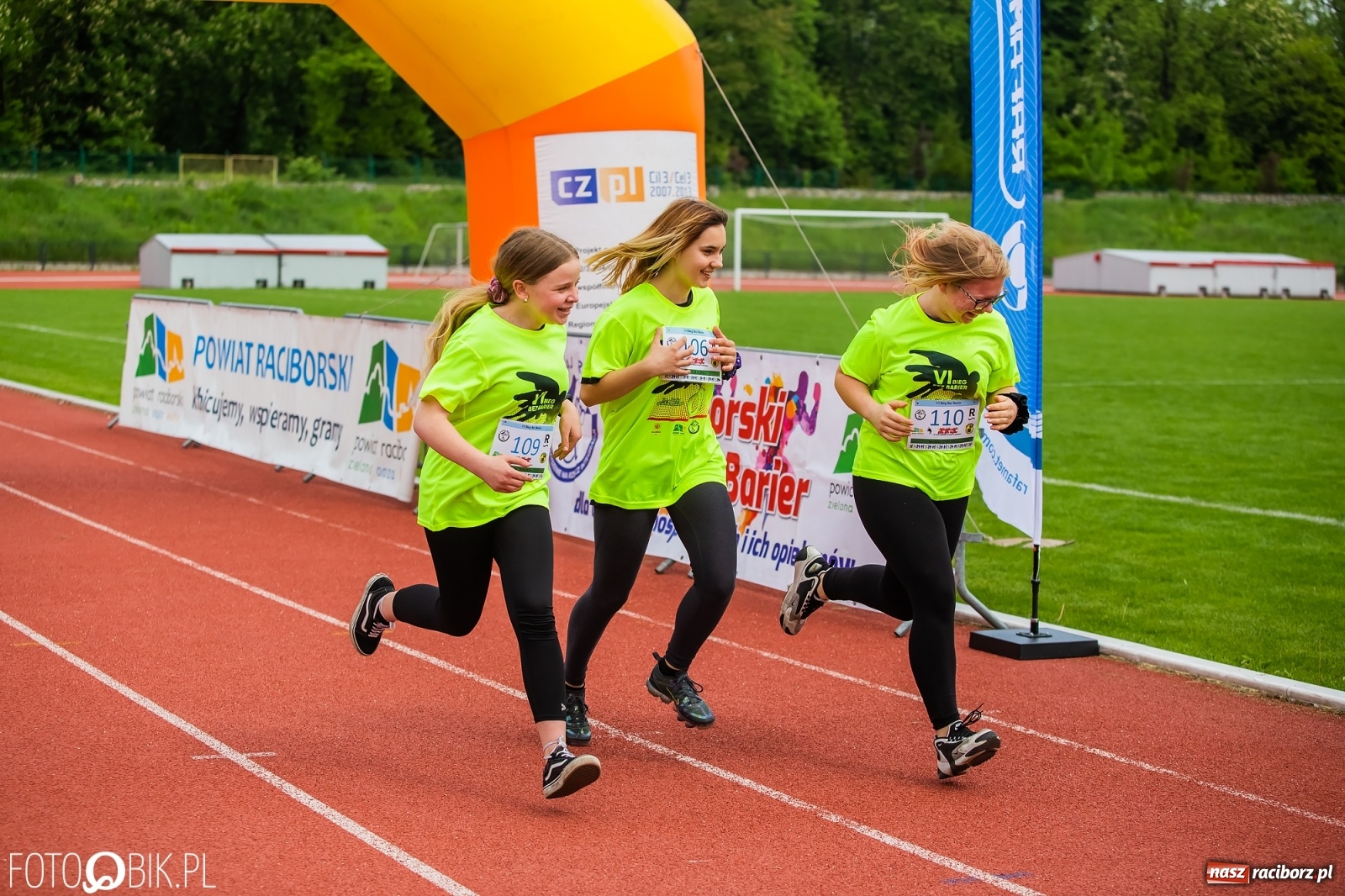 Zdjęcie w galerii na portalu naszraciborz.pl: VI Bieg Bez Barier im. Jurka Wiśniewskiego wiadomości z regionu