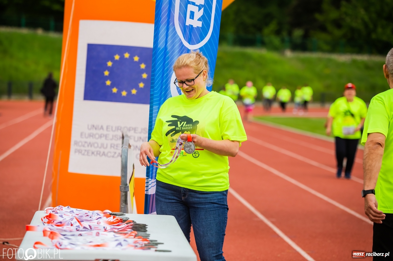Zdjęcie w galerii na portalu naszraciborz.pl: VI Bieg Bez Barier im. Jurka Wiśniewskiego wiadomości z regionu