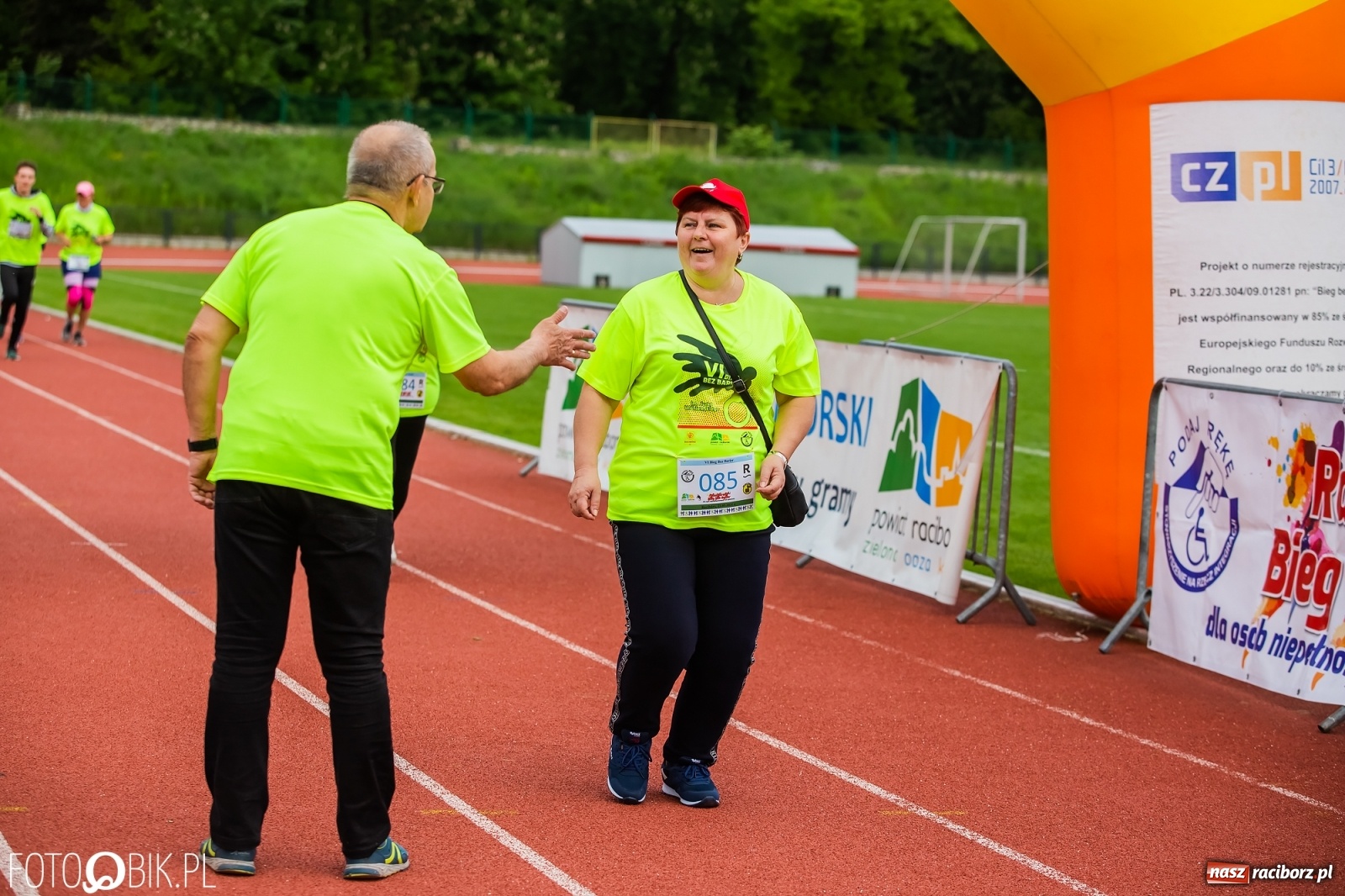 Zdjęcie w galerii na portalu naszraciborz.pl: VI Bieg Bez Barier im. Jurka Wiśniewskiego wiadomości z regionu