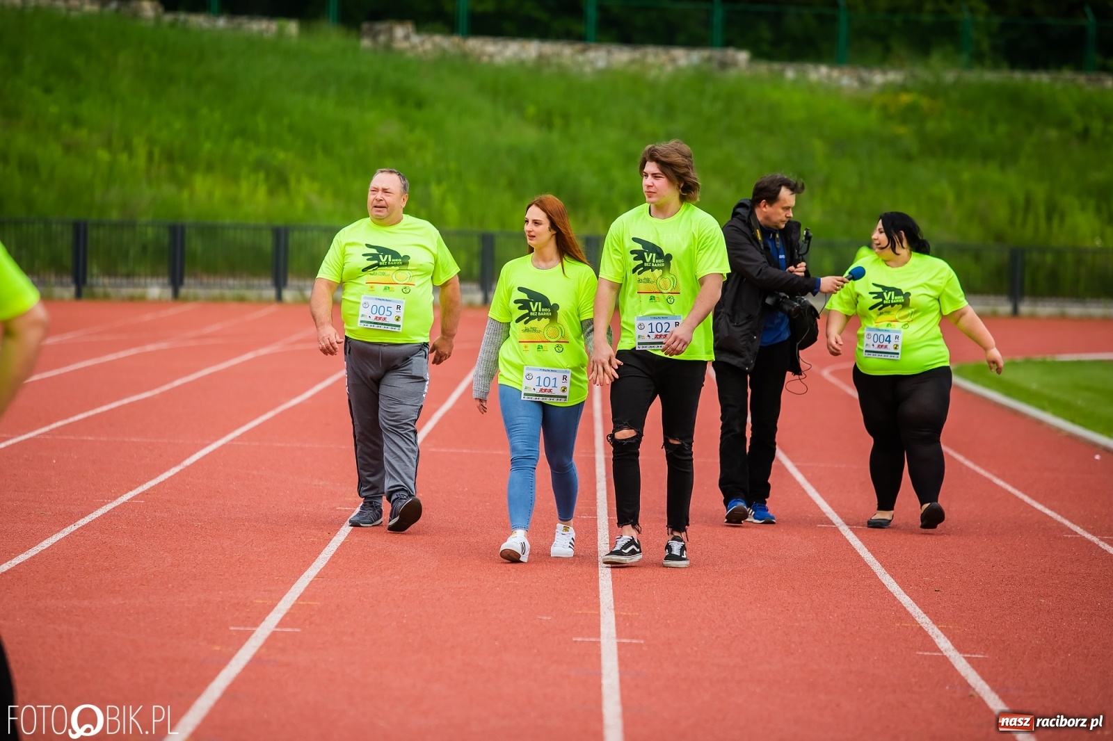 Zdjęcie w galerii na portalu naszraciborz.pl: VI Bieg Bez Barier im. Jurka Wiśniewskiego wiadomości z regionu
