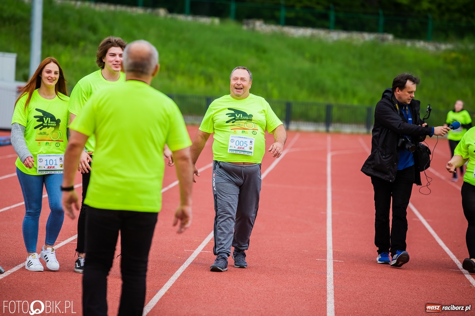 Zdjęcie w galerii na portalu naszraciborz.pl: VI Bieg Bez Barier im. Jurka Wiśniewskiego wiadomości z regionu