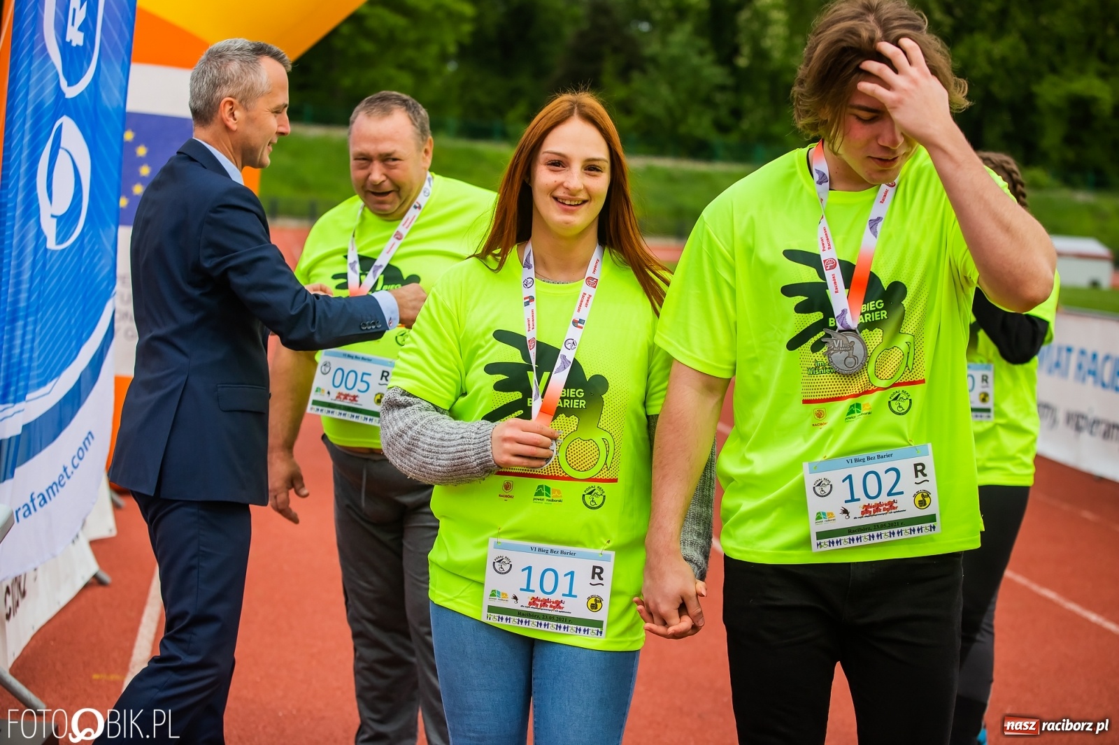Zdjęcie w galerii na portalu naszraciborz.pl: VI Bieg Bez Barier im. Jurka Wiśniewskiego wiadomości z regionu