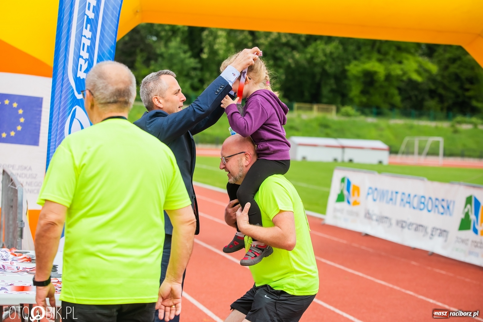 Zdjęcie w galerii na portalu naszraciborz.pl: VI Bieg Bez Barier im. Jurka Wiśniewskiego wiadomości z regionu