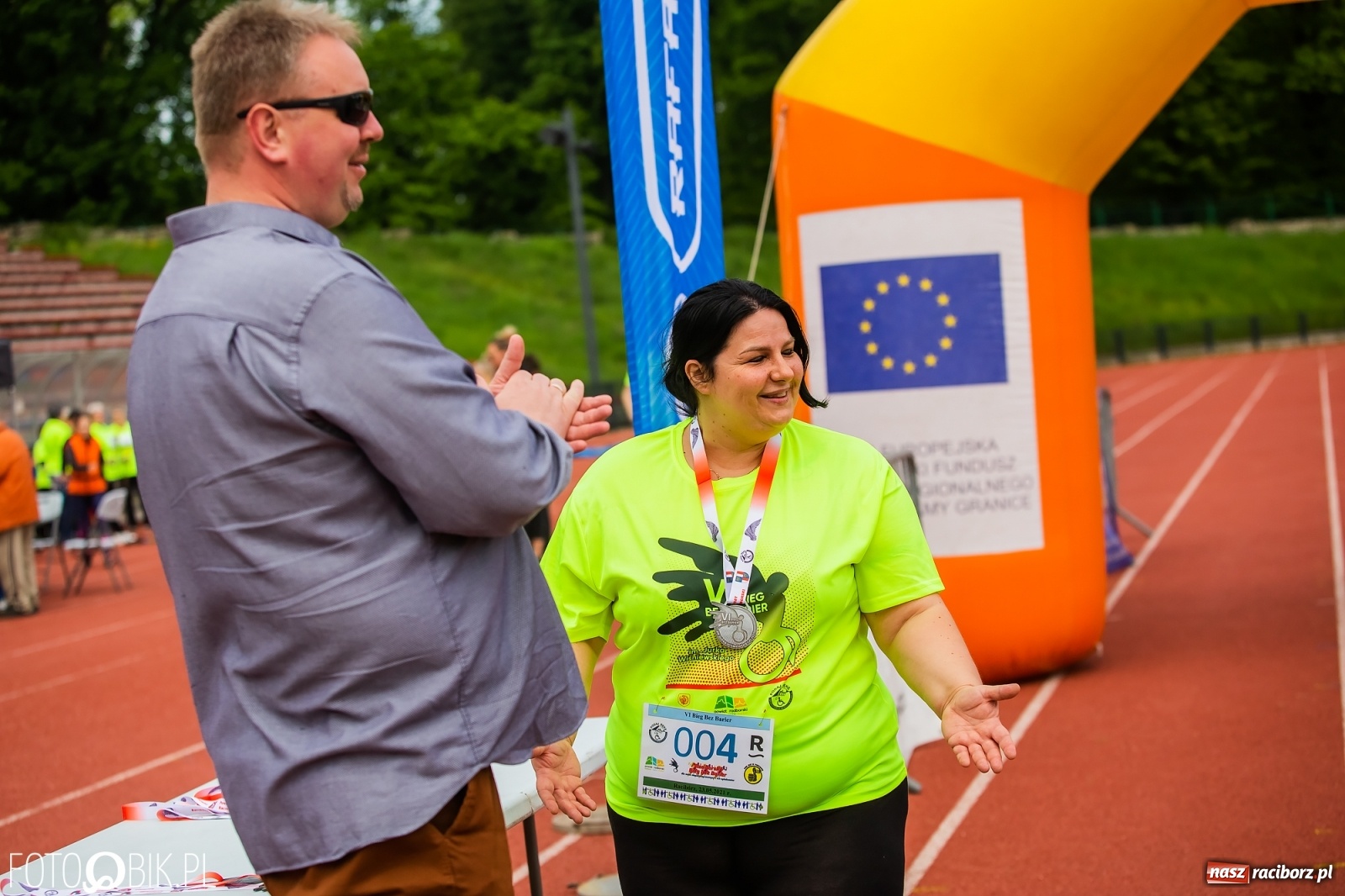 Zdjęcie w galerii na portalu naszraciborz.pl: VI Bieg Bez Barier im. Jurka Wiśniewskiego wiadomości z regionu