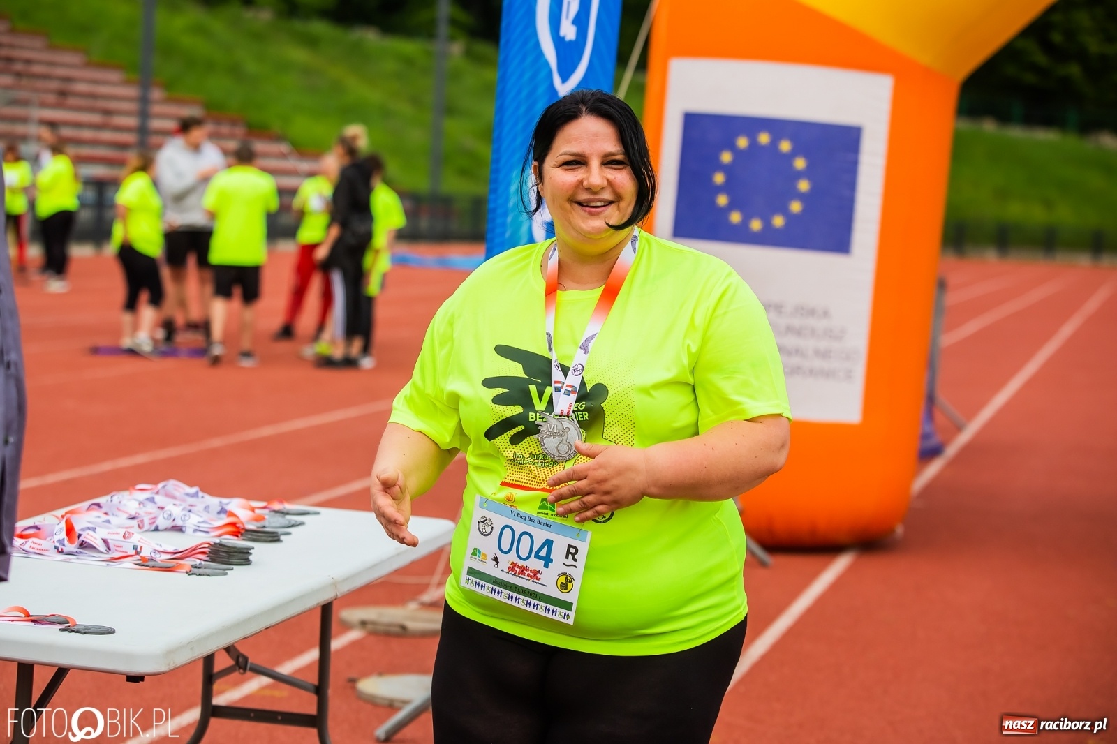 Zdjęcie w galerii na portalu naszraciborz.pl: VI Bieg Bez Barier im. Jurka Wiśniewskiego wiadomości z regionu