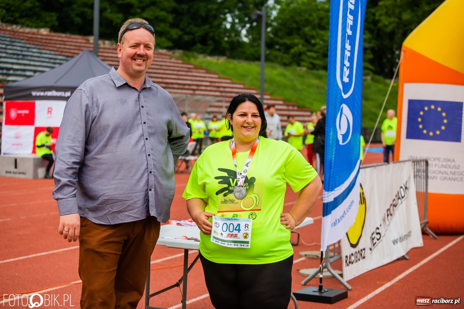 Zdjęcie w galerii na portalu naszraciborz.pl: VI Bieg Bez Barier im. Jurka Wiśniewskiego wiadomości z regionu