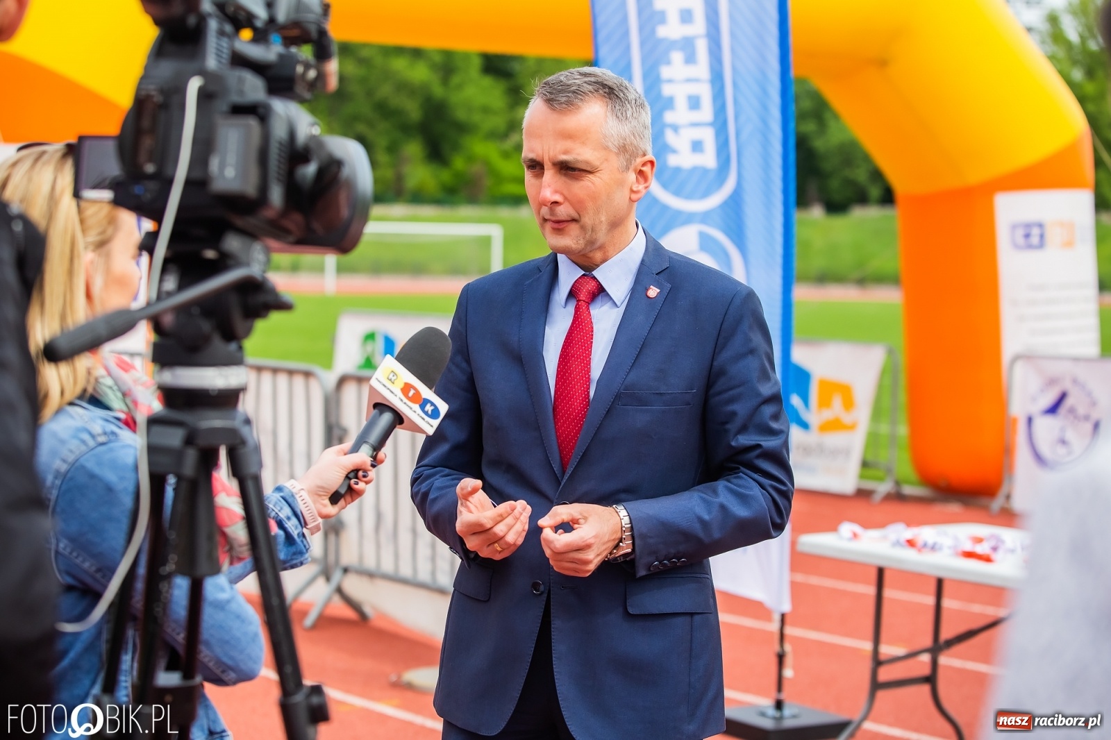 Zdjęcie w galerii na portalu naszraciborz.pl: VI Bieg Bez Barier im. Jurka Wiśniewskiego wiadomości z regionu