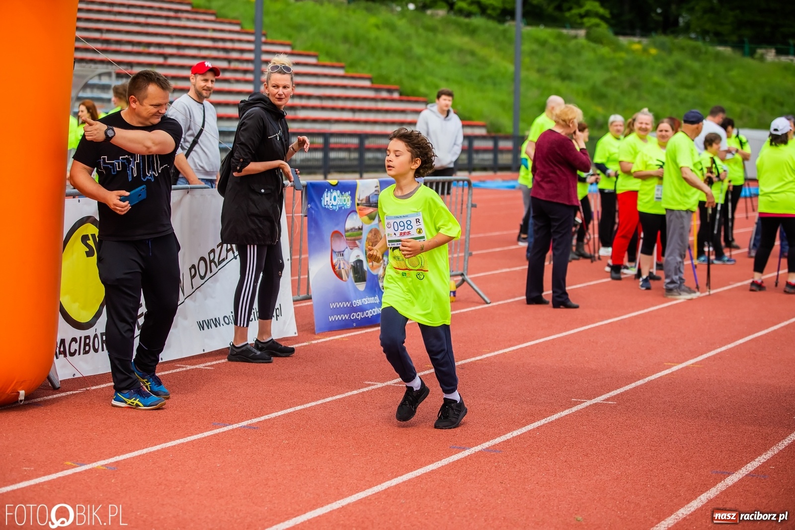 Zdjęcie w galerii na portalu naszraciborz.pl: VI Bieg Bez Barier im. Jurka Wiśniewskiego wiadomości z regionu