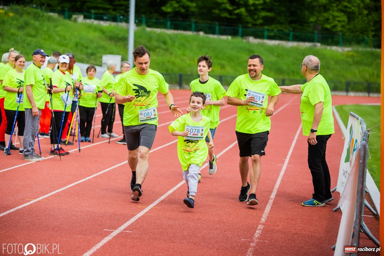 Zdjęcie w galerii na portalu naszraciborz.pl: VI Bieg Bez Barier im. Jurka Wiśniewskiego wiadomości z regionu
