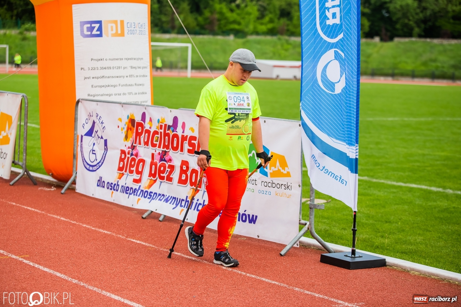 Zdjęcie w galerii na portalu naszraciborz.pl: VI Bieg Bez Barier im. Jurka Wiśniewskiego wiadomości z regionu