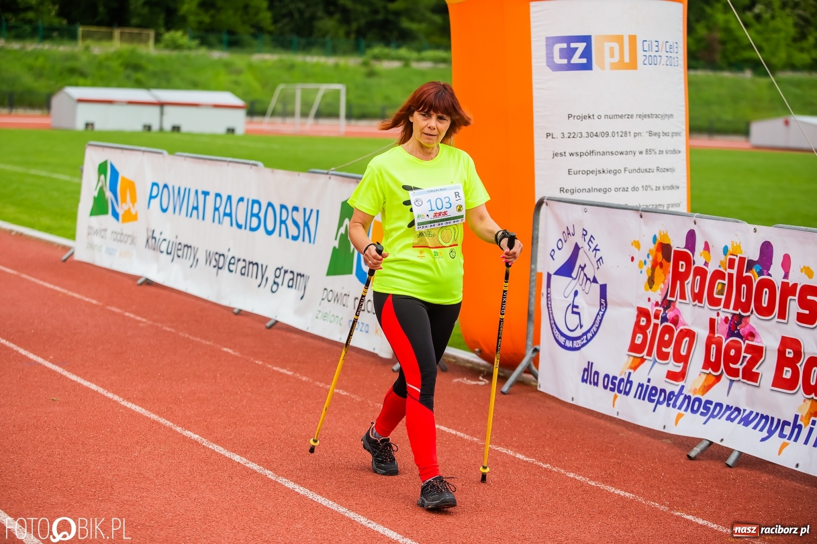 Zdjęcie w galerii na portalu naszraciborz.pl: VI Bieg Bez Barier im. Jurka Wiśniewskiego wiadomości z regionu