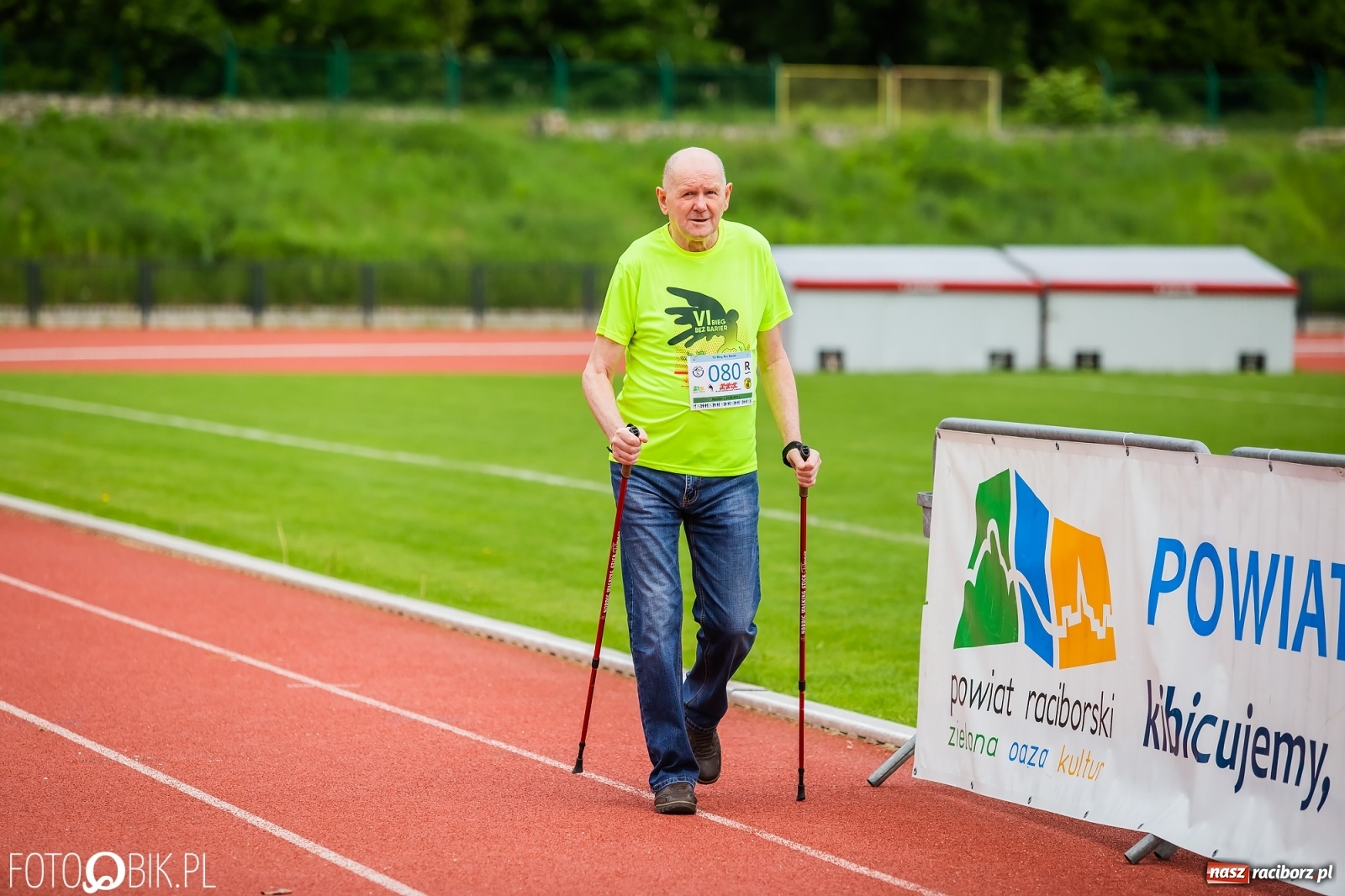 Zdjęcie w galerii na portalu naszraciborz.pl: VI Bieg Bez Barier im. Jurka Wiśniewskiego wiadomości z regionu