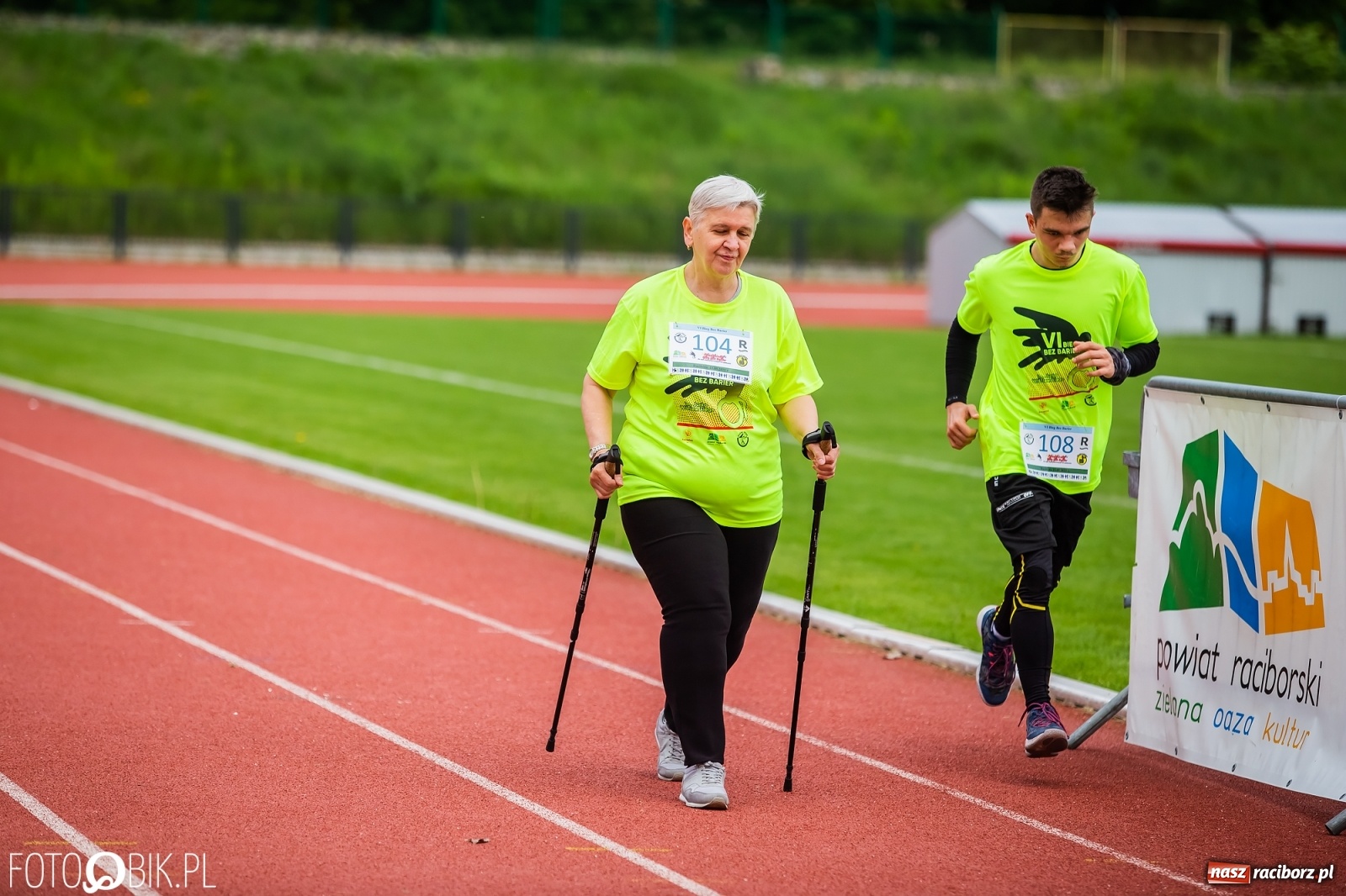Zdjęcie w galerii na portalu naszraciborz.pl: VI Bieg Bez Barier im. Jurka Wiśniewskiego wiadomości z regionu