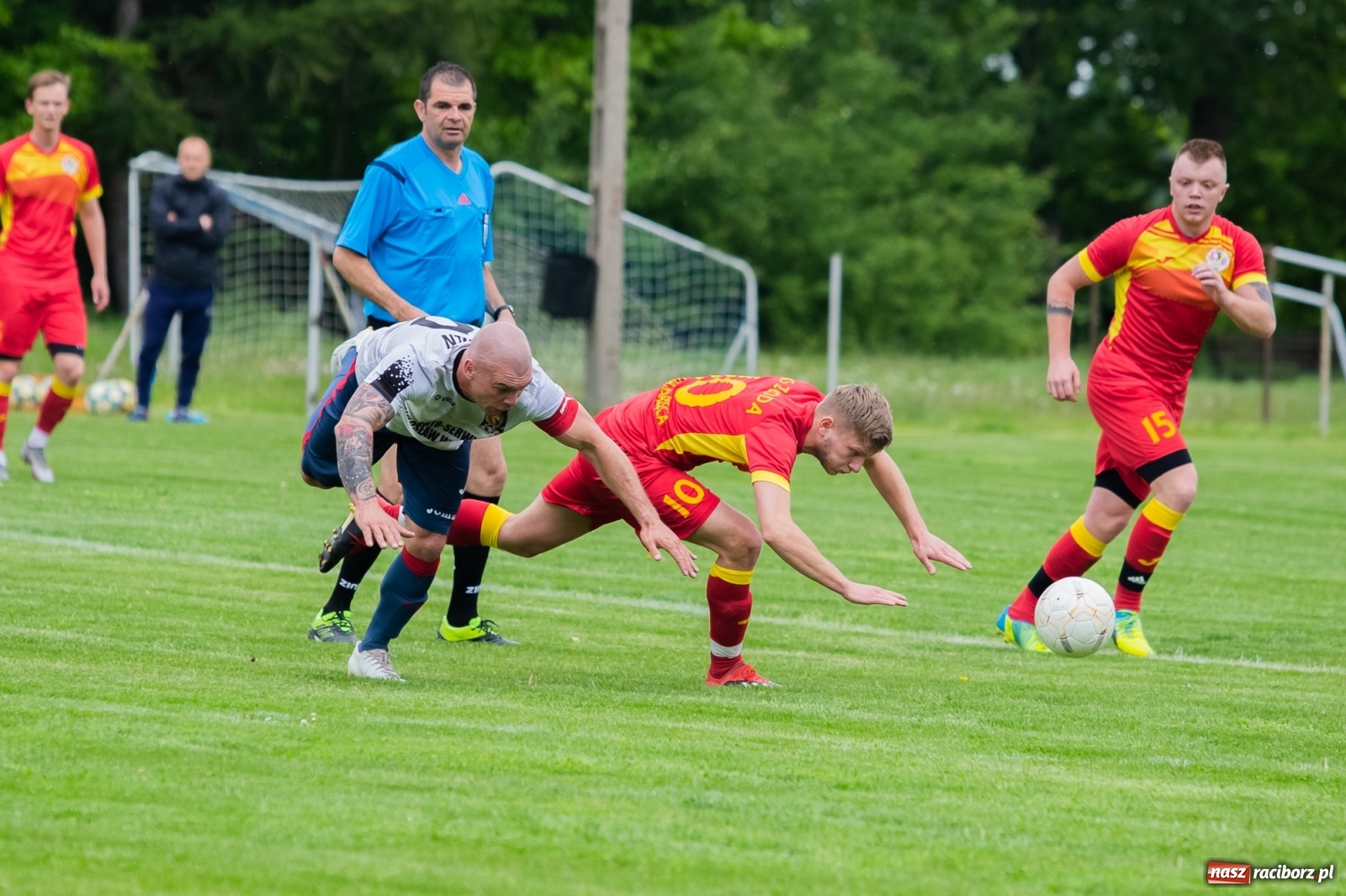 Zdjęcie w galerii na portalu naszraciborz.pl: Płomień z Kobyli niestraszny Zgodzie [FOTO] wiadomości z regionu