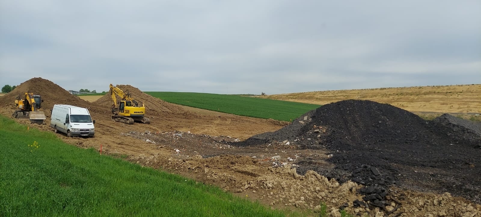 Zdjęcie w galerii na portalu naszraciborz.pl: W gminie Rudnik ruszyła budowa PSZOK-a wiadomości z regionu