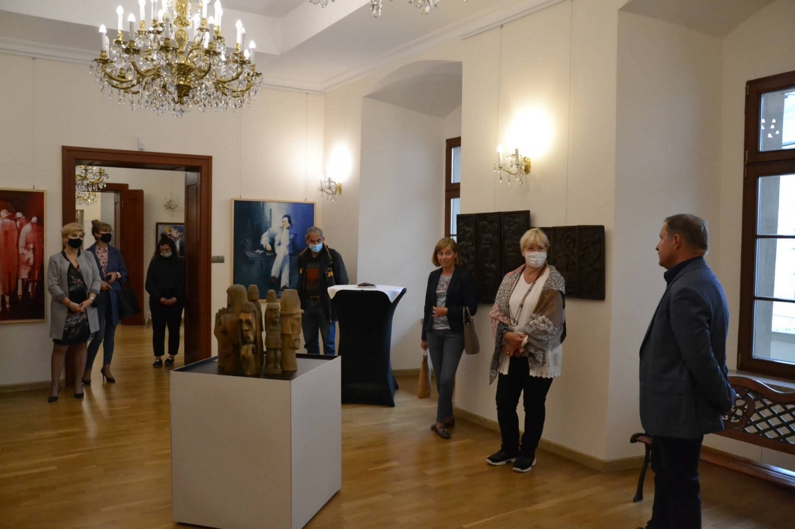 Zdjęcie w galerii na portalu naszraciborz.pl: Malarstwo sztalugowe Wiesława Mazura. Finisaż wystawy na Zamku Piastowskim [FOTO] wiadomości z regionu