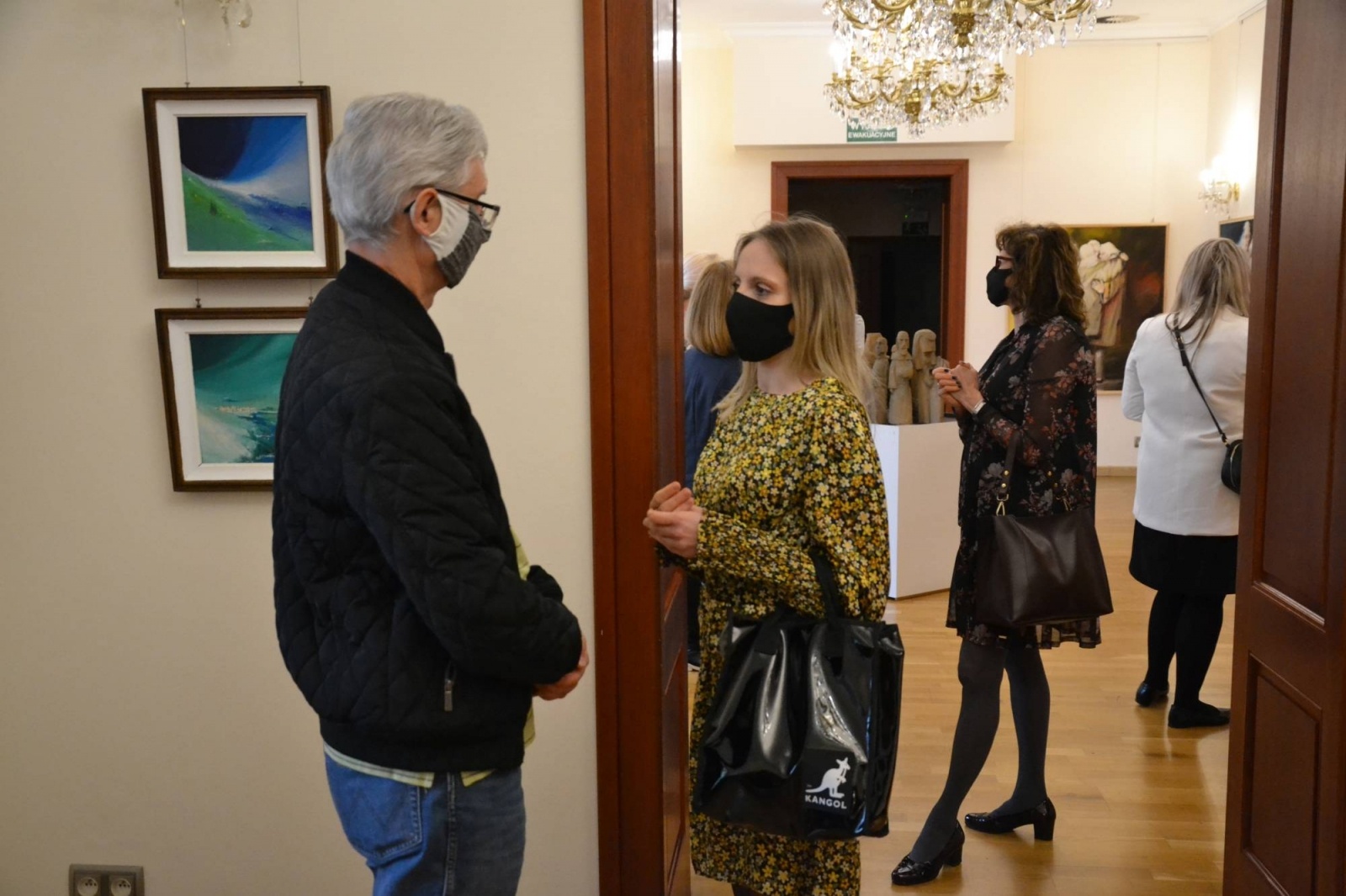 Zdjęcie w galerii na portalu naszraciborz.pl: Malarstwo sztalugowe Wiesława Mazura. Finisaż wystawy na Zamku Piastowskim [FOTO] wiadomości z regionu