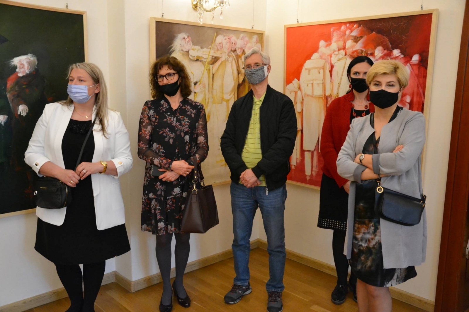 Zdjęcie w galerii na portalu naszraciborz.pl: Malarstwo sztalugowe Wiesława Mazura. Finisaż wystawy na Zamku Piastowskim [FOTO] wiadomości z regionu