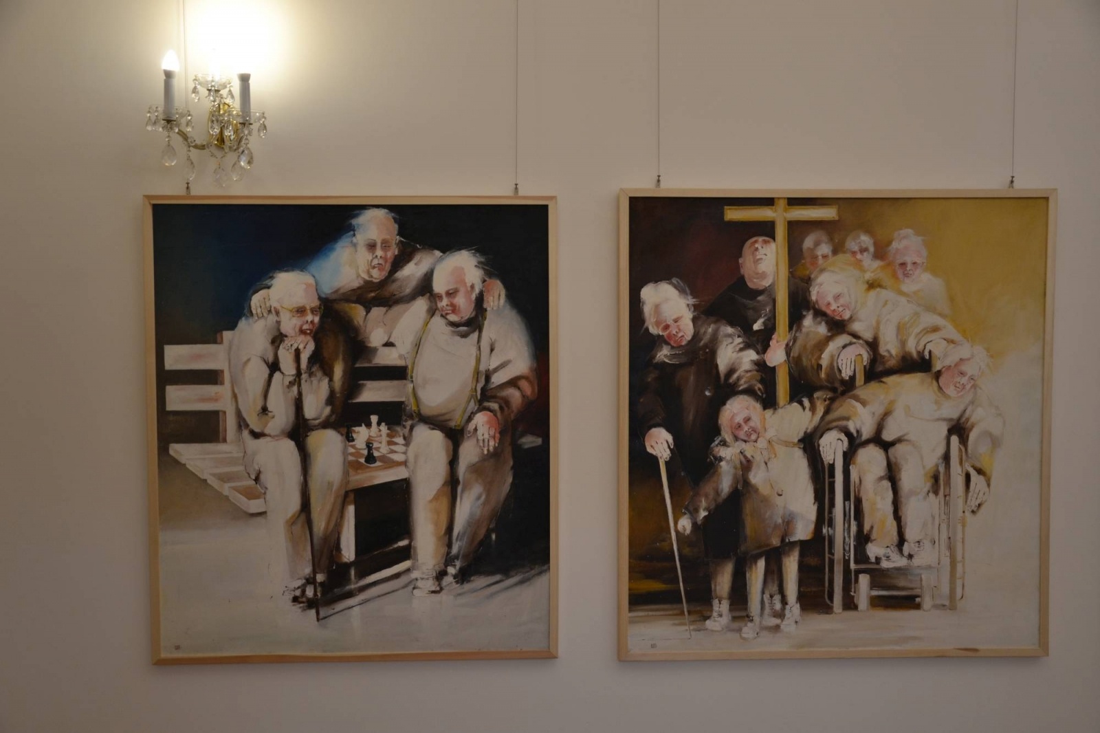 Zdjęcie w galerii na portalu naszraciborz.pl: Malarstwo sztalugowe Wiesława Mazura. Finisaż wystawy na Zamku Piastowskim [FOTO] wiadomości z regionu