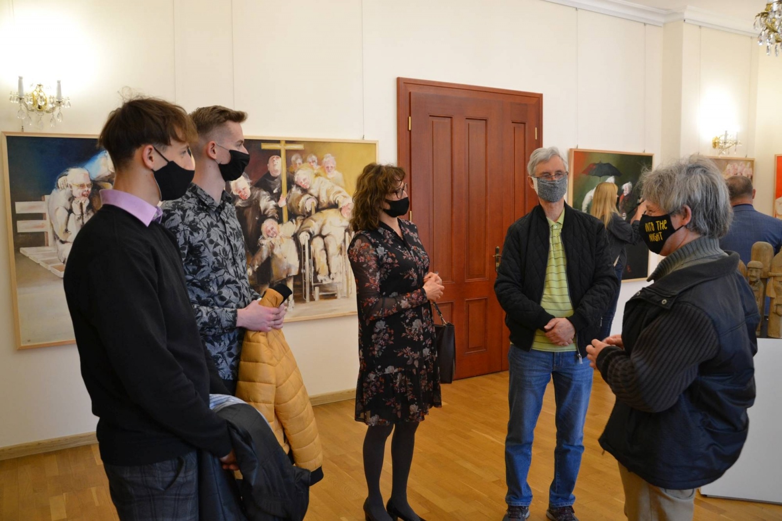 Zdjęcie w galerii na portalu naszraciborz.pl: Malarstwo sztalugowe Wiesława Mazura. Finisaż wystawy na Zamku Piastowskim [FOTO] wiadomości z regionu