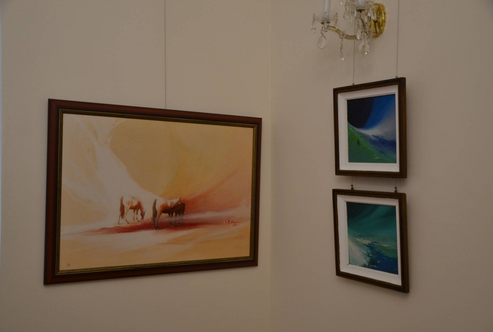 Zdjęcie w galerii na portalu naszraciborz.pl: Malarstwo sztalugowe Wiesława Mazura. Finisaż wystawy na Zamku Piastowskim [FOTO] wiadomości z regionu