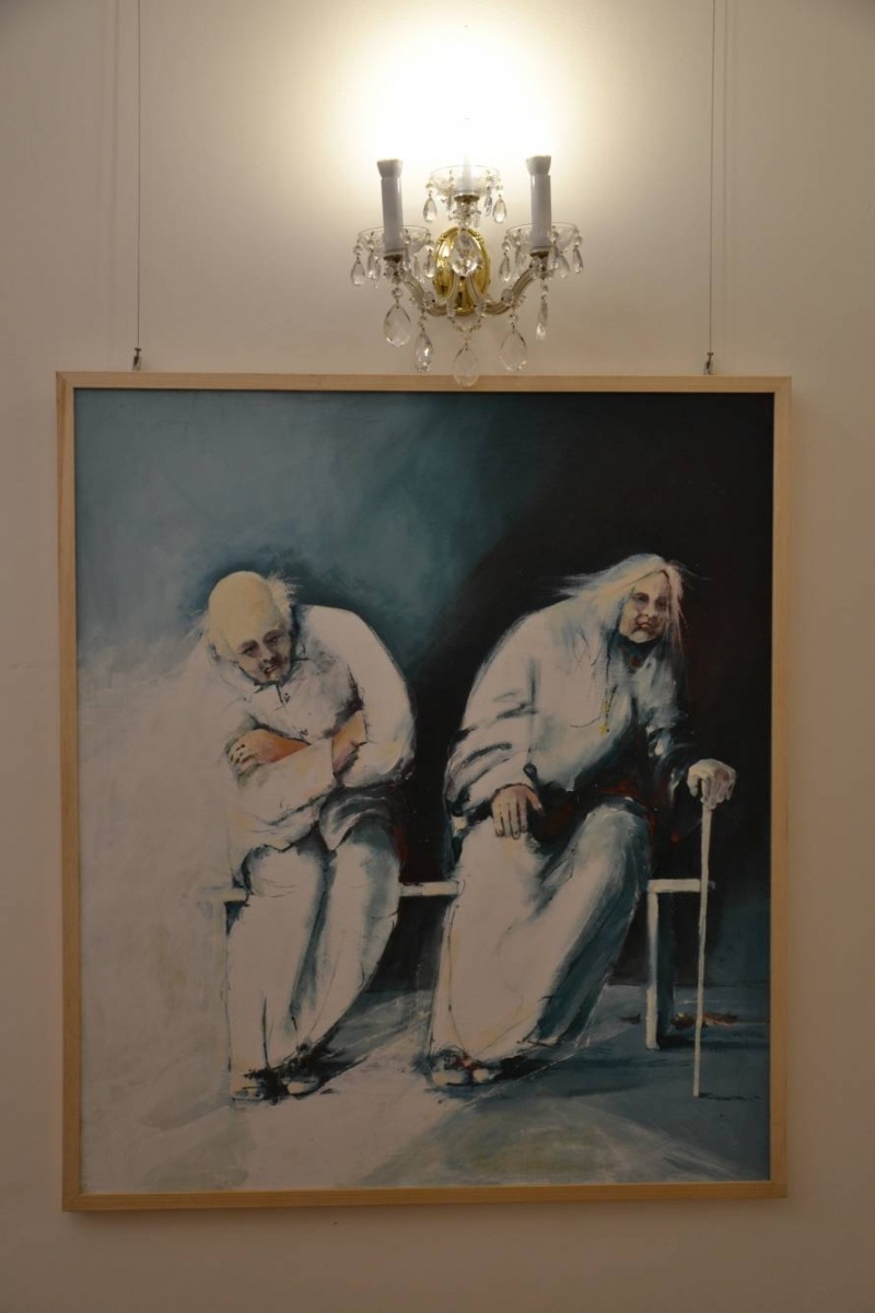 Zdjęcie w galerii na portalu naszraciborz.pl: Malarstwo sztalugowe Wiesława Mazura. Finisaż wystawy na Zamku Piastowskim [FOTO] wiadomości z regionu